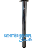 Tischfu� � 60 mm, L�nge 710 mm, Stahl verchromt