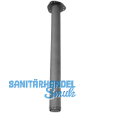 Tischfu� � 60 mm, L�nge 710 mm, Stahl schwarz matt lackiert