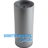 Dekorfu� Fu� � 80 mm, L�nge 190 mm, mit M10 Gewinde, Stahl silber RAL 9006