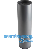 Dekorfu� Fu� � 80 mm, L�nge 290 mm, mit M10 Gewinde, Stahl silber RAL 9006