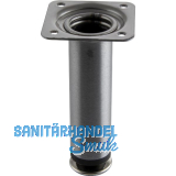 Dekorfu� Fu� � 30 mm, L�nge 120 mm, Stahl, Edelstahl Effekt