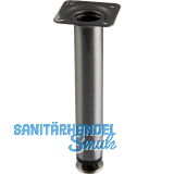 Dekorfu� Fu� � 30 mm, L�nge 190 mm, Stahl, Edelstahl Effekt