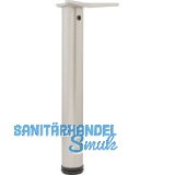 CAMAR Tischfu� rund 60 x 690 mm Stahl verchromt