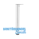 CAMAR Tischfu� rund 80 x 700 mm Stahl verchromt