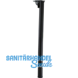 CAMAR Tischfu� "Click" � 50 mm, L�nge 705 mm, Stahl schwarz geperlt