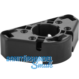 CAMAR Oberteilgleiter Unico Einschrauben Kunststoff schwarz