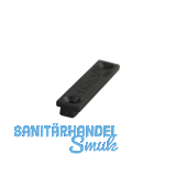 CAMAR Befestigungsplatte Unico Einschrauben Kunststoff schwarz