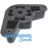 CAMAR Oberteilgleiter Einschrauben Stahl verzinkt/Kunststoff schwarz