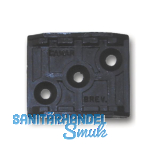 CAMAR Befestigungsplatte Stahl Kunststoff schwarz