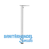 CAMAR Tischfu� rund 50 x 700 mm Stahl verchromt