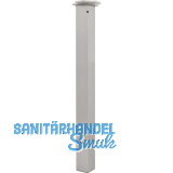 CAMAR Tischfu� Quadra 60 x 60 mm, L�nge 705 mm, Edelstahl