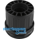 CAMAR Ersatz-Verstellteller unten - Tischfuss zylindrisch/Aluminia � 60 mm