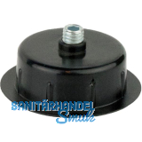 SISO H�henversteller zum Einbohren �40mm,ISK 4mm, Tragkr.150KG, Stahl/KS schwarz