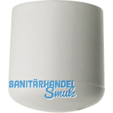 Fu�kappen f�r Rundrohr � 22 mm wei�