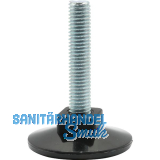 H�henverstellschraube Teller rund Gewinde M8 x 85