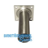 ELEMENT SYSTEM M�belfu� Rundrohr � 30 mm, L�nge 500 mm, Stahl Edelstahl Effekt