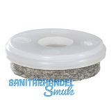 QuickClick Einsatz ULTRASOFT zum Eindr�cken � 50 mm, Kunststoff natur