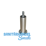 Dekorfu� Fu� � 30 mm, L�nge 160 mm,Aluminium matt geschliffen,klar matt lackiert