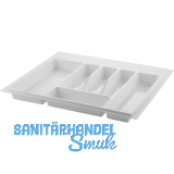 VOLPATO Besteckeinsatz Serie 72 KB 600 mm Kunststoff Wei�