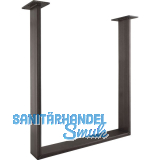 SIMAUSROM Tischkufe Regular Schwarzstahl schutzlackiert