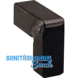 Knopf Aruba Breite 10 mm, H�he 25 mm, Schwarzstahl schutzlackiert