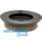 QuickClick Einsatz ULTRASOFT zum Aufdr�cken � 25 mm, Kunststoff schwarz