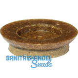 QuickClick Einsatz SYNO Eco Friendly zum Aufdr�cken � 25 mm, braun