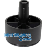 QuickClick Lounge M�belgleiter, mit Zapfen, � 44mm,H�he 24mm,Kunststoff,schwarz