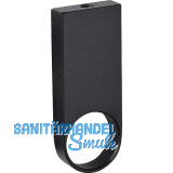 SIMAUSROM Schrankrohrlager Mittelst�ck rund 25 mm Aluminium schwarz