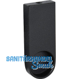 SIMAUSROM Schrankrohrlager Endst�ck rund 25 mm Aluminium schwarz