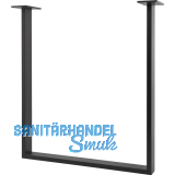 SIMAUSROM Tischkufe Regular Slim Stahl anthrazit lackiert