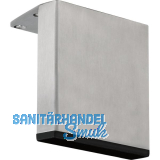 Dekorfu� 100x20 mm, L�nge 190 mm, Edelstahl geb�rstet