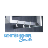 Edelstahlrohr Nano L�nge 600 mm, 25 x 10 mm, Edelstahl geb�rstet