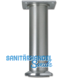 Dekorfu� Fu� � 40 mm, L�nge 190 mm, Fu�teller, Aluminium geb�rstet