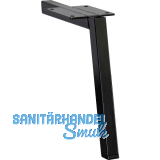 M�belfu� Square 20 x 20 x 200 mm, Stahl schwarz matt