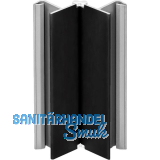 VOLPATO Sockelblenden-Ecke verstellbar 120 mm Kunststoff schwarz matt