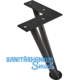 SIMAUSROM Haarnadelfu� 180 mm Schwarzstahl schutzlackiert