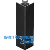 VOLPATO Sockelblenden-Au�enecke 90� 150 mm Kunststoff schwarz matt