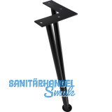 SIMAUSROM Haarnadelfu� 360 mm Stahl schwarz