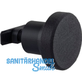 Mantelhaken Saton zu Akustikpaneel, � 50 mm, Kunststoff schwarz