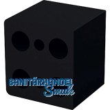 DISTACUBE� Distanzklotz 30 mm, Aluminium Carbonschwarz