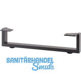 SIMAUSROM M�belkufe Regular 400 x 100 mm Stahl schwarz pulverbeschichtet