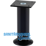 Dekorfu� Fu� � 30 mm, L�nge 100 mm, +10mm, Fu�teller, Aluminium schwarz matt