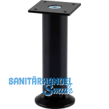 Dekorfu� Fu� � 30 mm, L�nge 120 mm, +10mm, Fu�teller, Aluminium schwarz matt