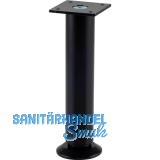 Dekorfu� Fu� � 30 mm, L�nge 160 mm, +10mm, Fu�teller, Aluminium schwarz matt