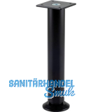 Dekorfu� Fu� � 30 mm, L�nge 190 mm, +10mm, Fu�teller, Aluminium schwarz matt