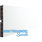 VOLPATO Sockelblende H: 120 mm L: 4000 mm Kunststoff wei� hochglanz