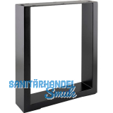 GRIMME Bankkufe Rechteck 320 x 400 mm, Stahl schwarz