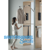 SERVETTO Kleiderlift Professional Kunststoff/Stahl schwarz/verchromt