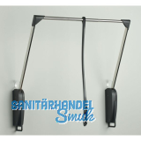 SERVETTO Kleiderlift Innominato 620 - 950 mm schwarz/verchromt